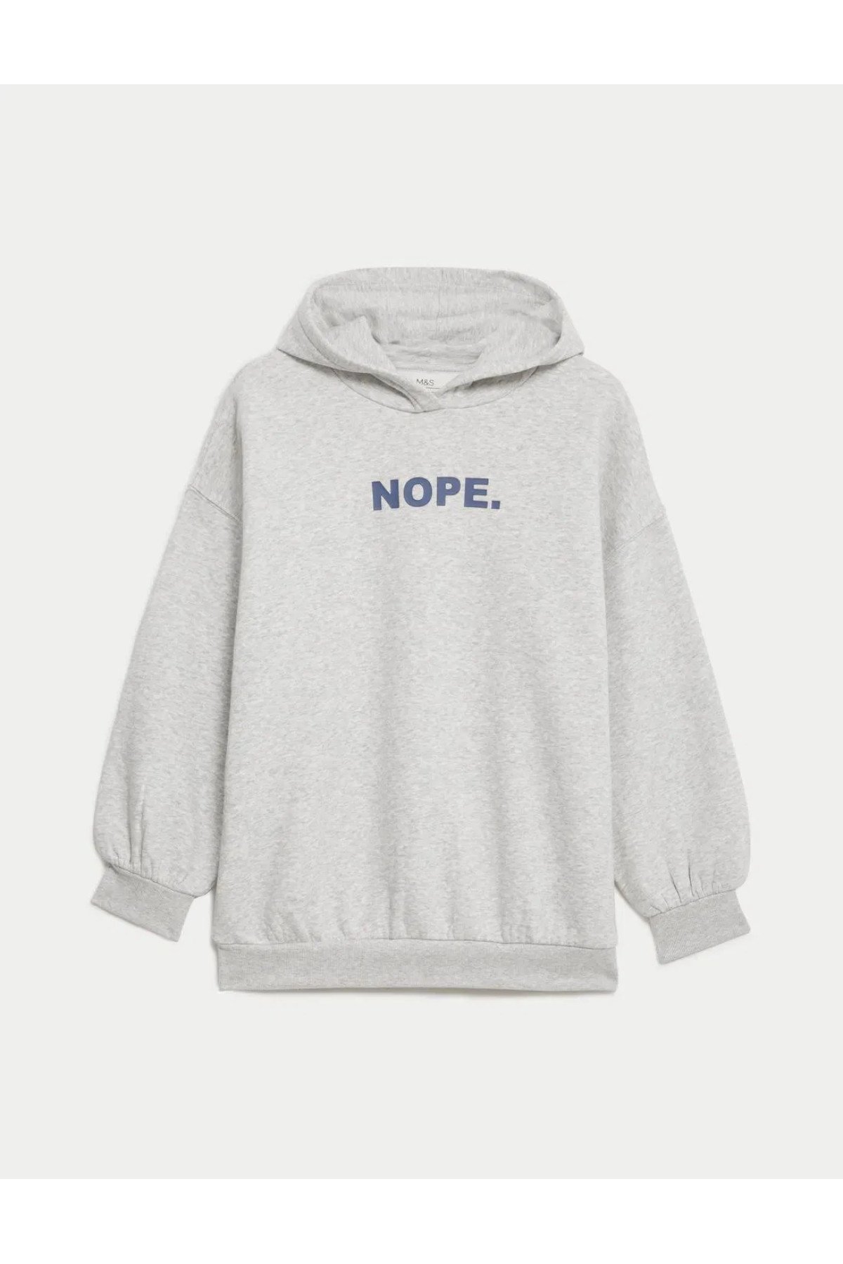 Cotton Slogan Sweatshirt